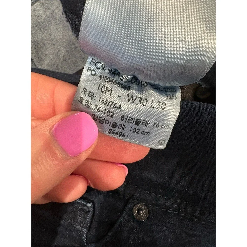 Signature by Levi Strauss Totally Shaping Pull-On Skinny Jeans Dark Wash - Picture 10 of 10